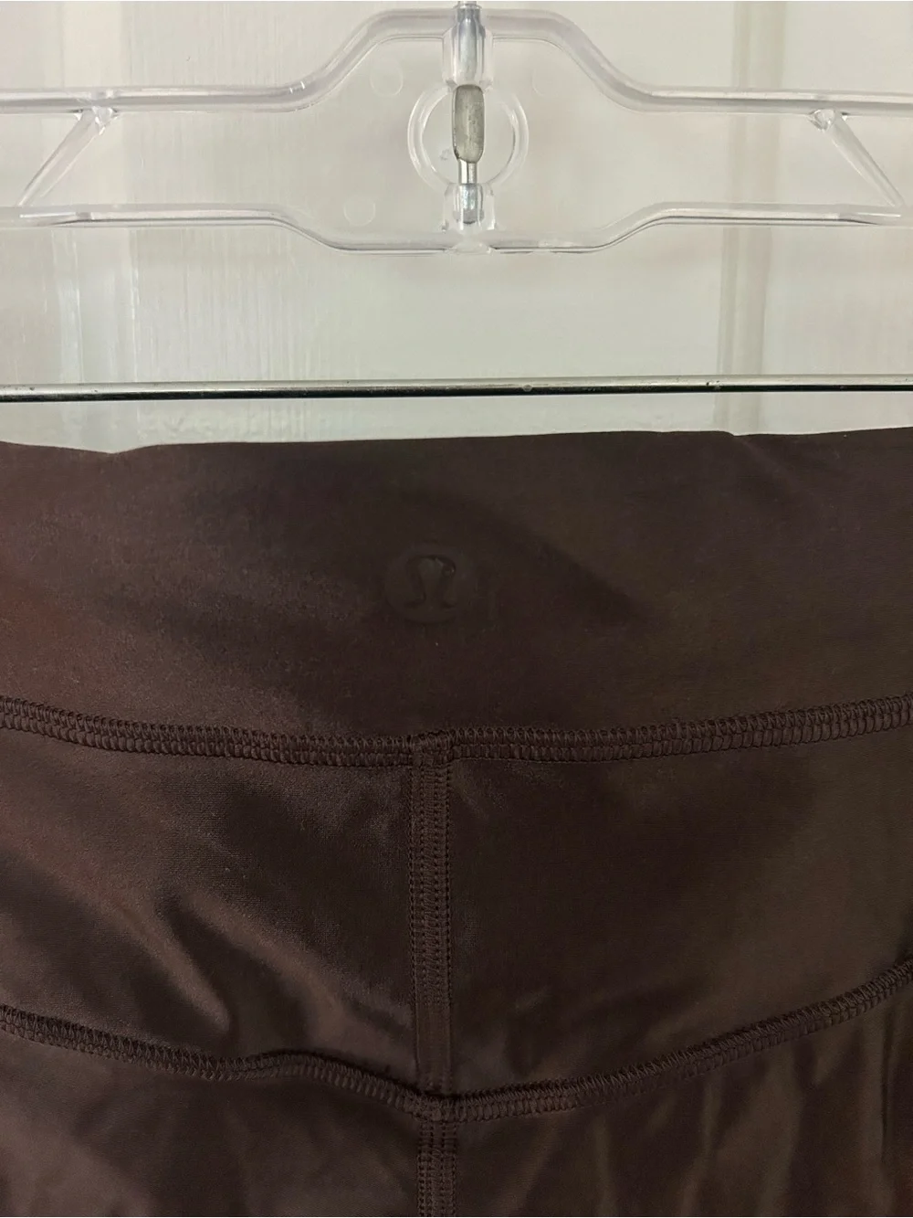 Lululemon Satin Shine High-Rise Leggings In Espresso